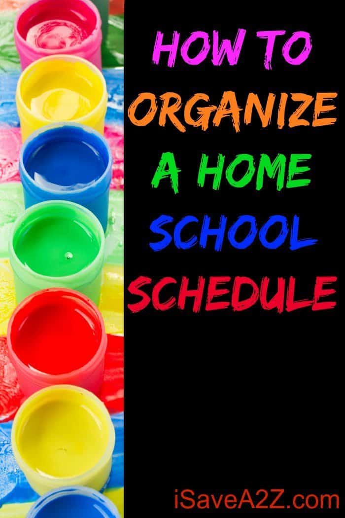 How to Organize a Home School Schedule
