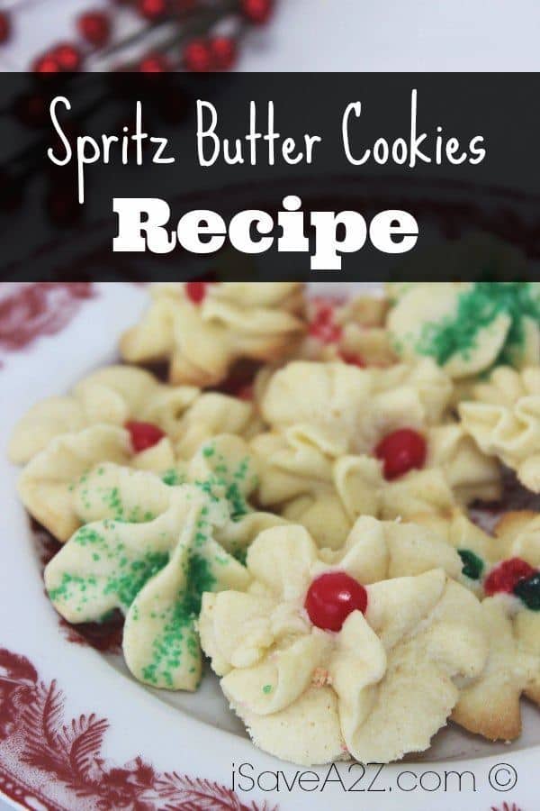 Spritz Butter Cookies