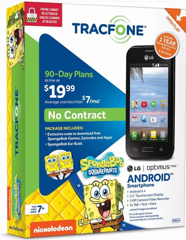 spongebob tracphone