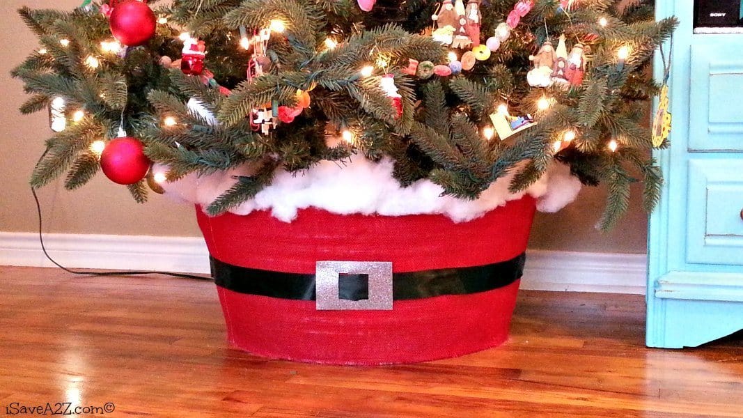 DIY Washtub Tree Skirt