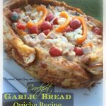 Crockpot Garlic Bread Quiche Recipe