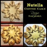 Nutella Coffee Cake Recipe from scratch