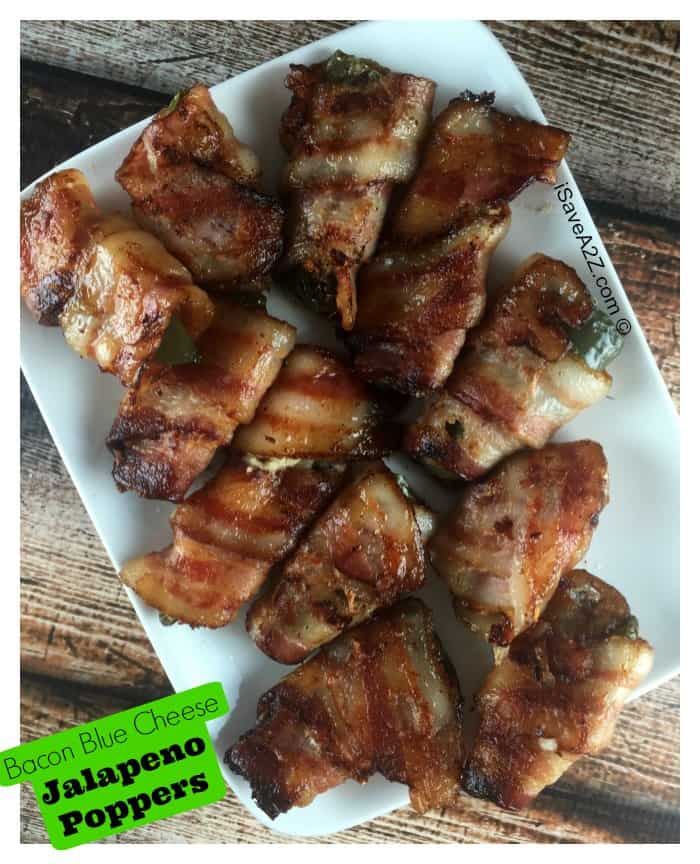 Bacon Blue Cheese Jalapeno Poppers Recipe
