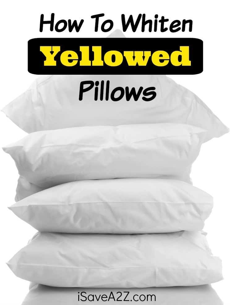 How to Whiten Yellowed Pillows