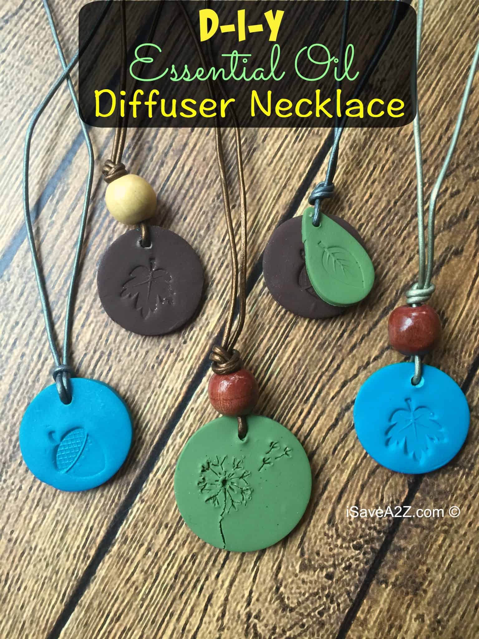 Butterfly Essential Oil Diffuser Necklace Polymer Clay Necklace