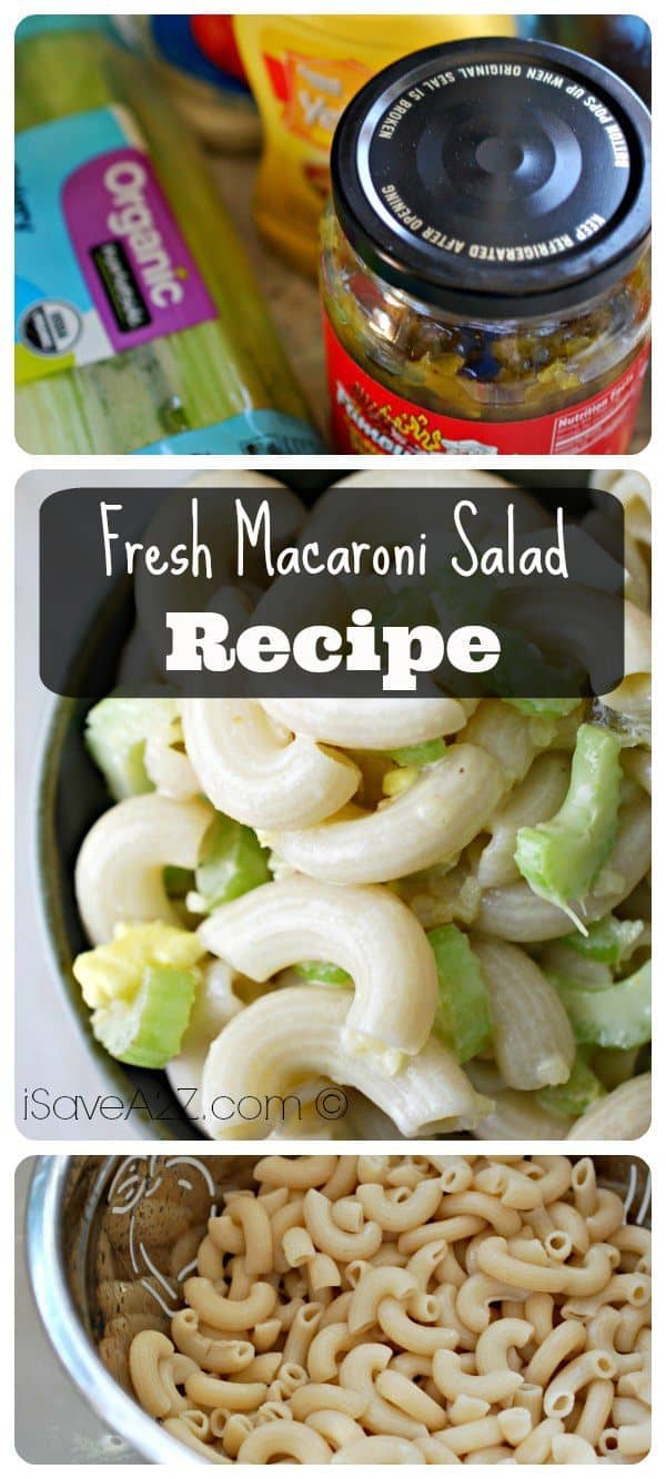 Fresh Macaroni Salad