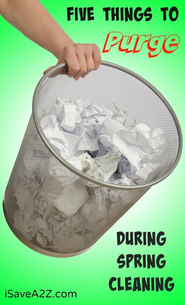 Five Things To Purge During Spring Cleaning