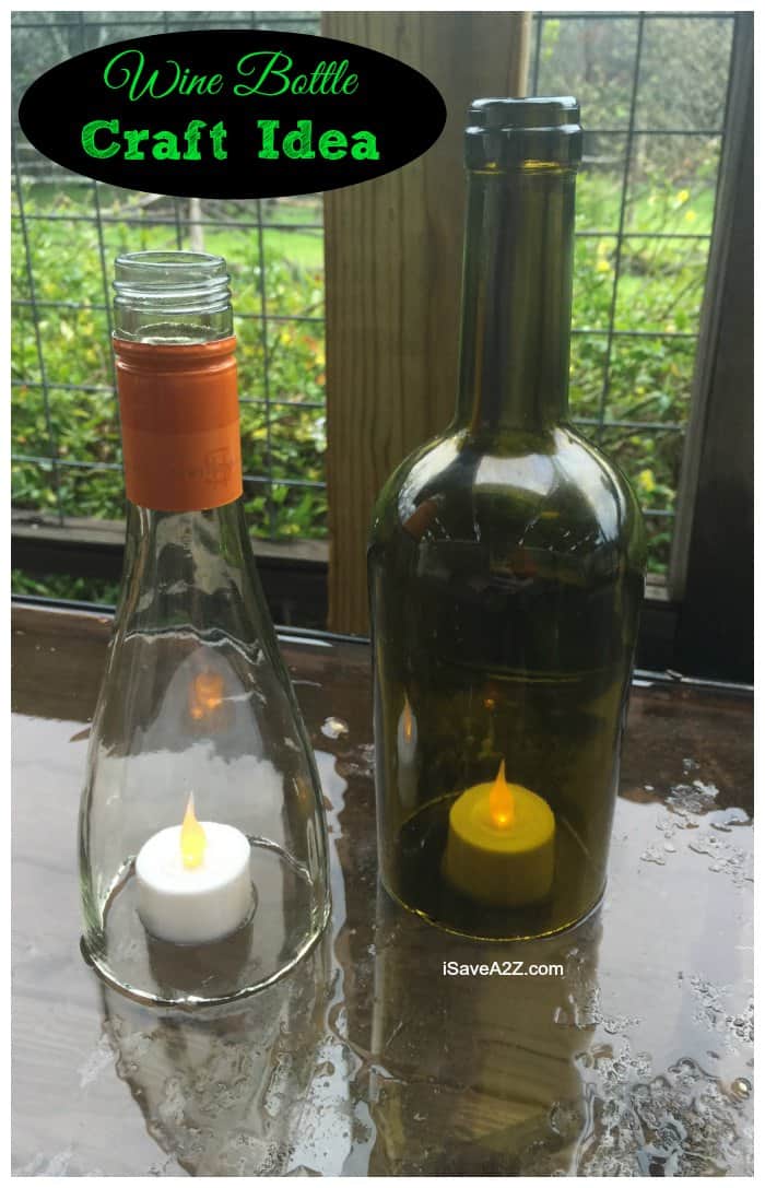 Wine Bottle Craft Ideas - iSaveA2Z.com