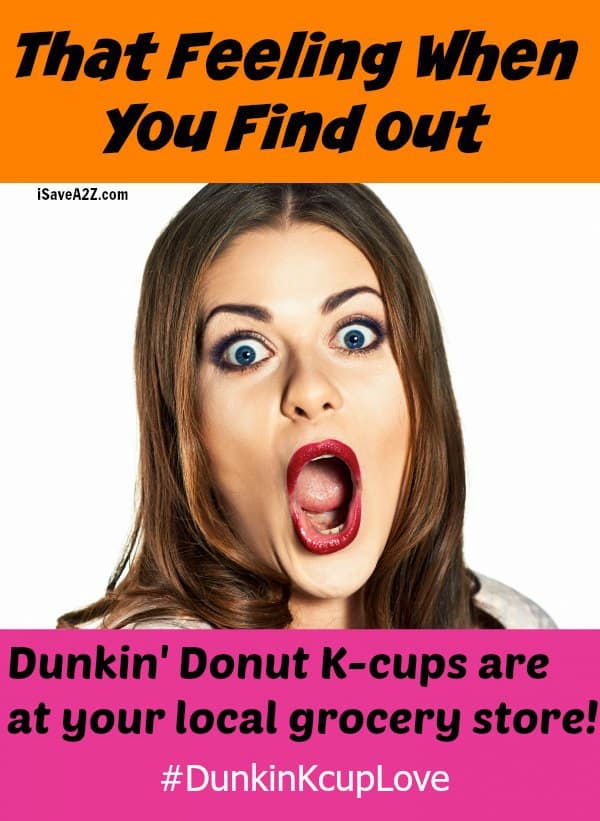 Dunkin’ Donuts K-Cup® Pods Now in Stores!