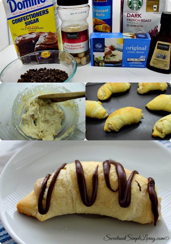 Cream Cheese and Macadamia Stuffed Crescents Recipe
