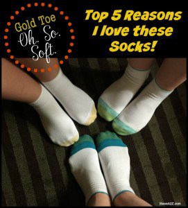 Top 5 reasons I love Gold Toe socks