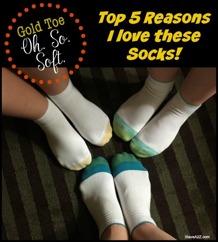 Top Five Reasons I Love Gold Toe Socks