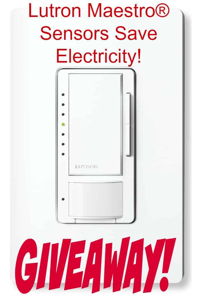 Lutron Maestro® Sensor Giveaway