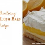 Mouthwatering Lemon Lush bars recipe