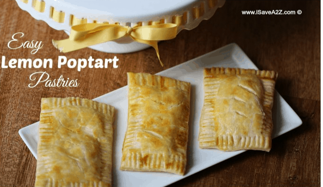 Easy Lemon Poptart Pastries