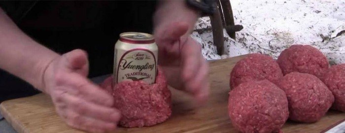 Beer Can Bacon Burgers – No Way You Watch This Without Salivating