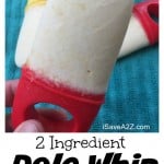 2 ingredient dole whip popscile recipe