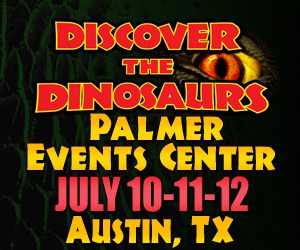 Discover the Dinosaurs in Austin TX this Weekend