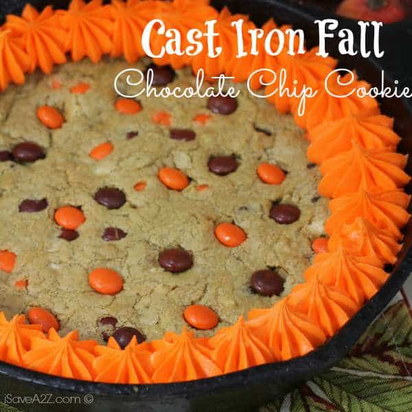 Cast Iron Skillet Chocolate Chip Cookie