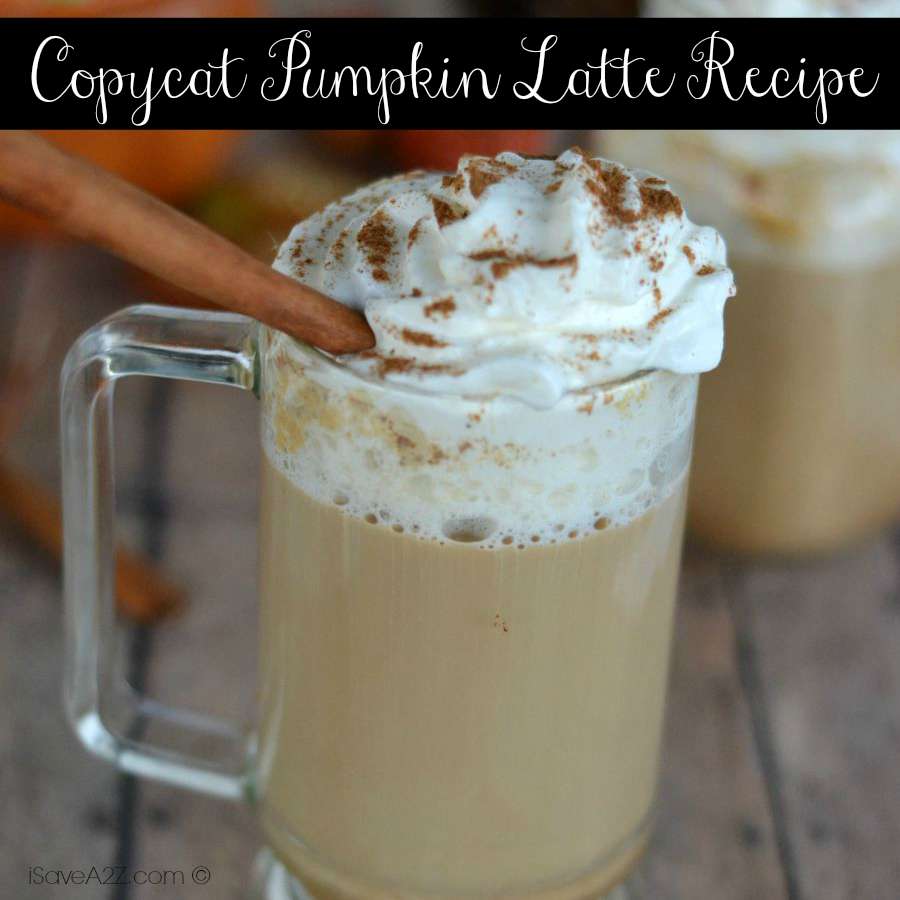 Starbucks Copycat Pumpkin Latte Recipe