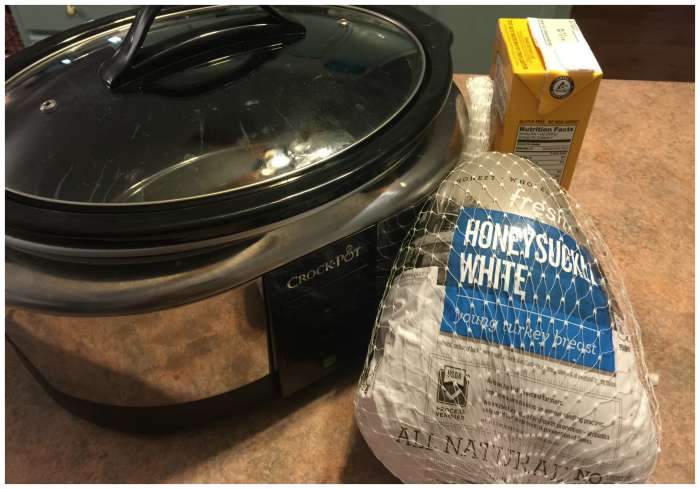 Crockpot Chicken Meal Idea with Honeysuckle White Turkey!