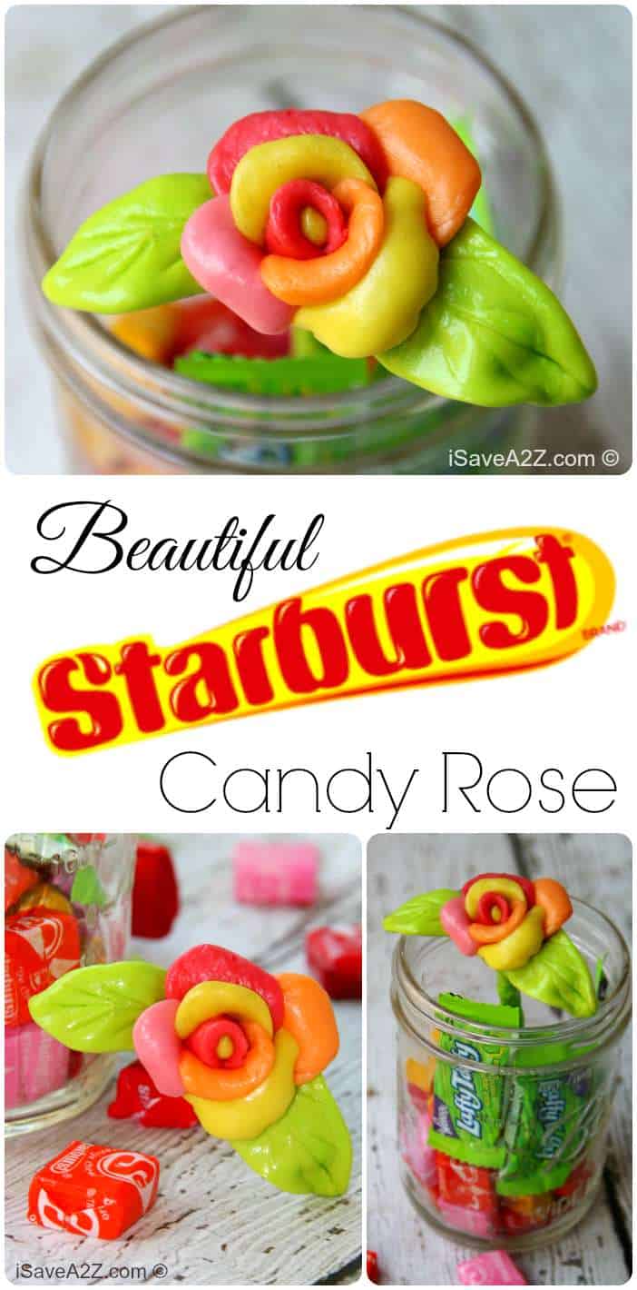 Edible Starburts Candy Roses