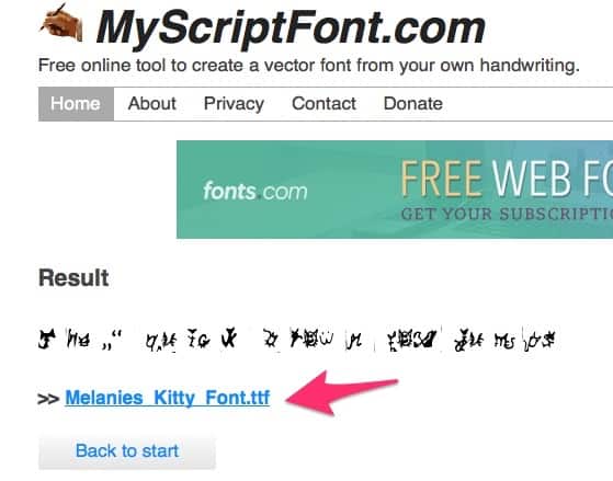 How To Create Your Own Web Font