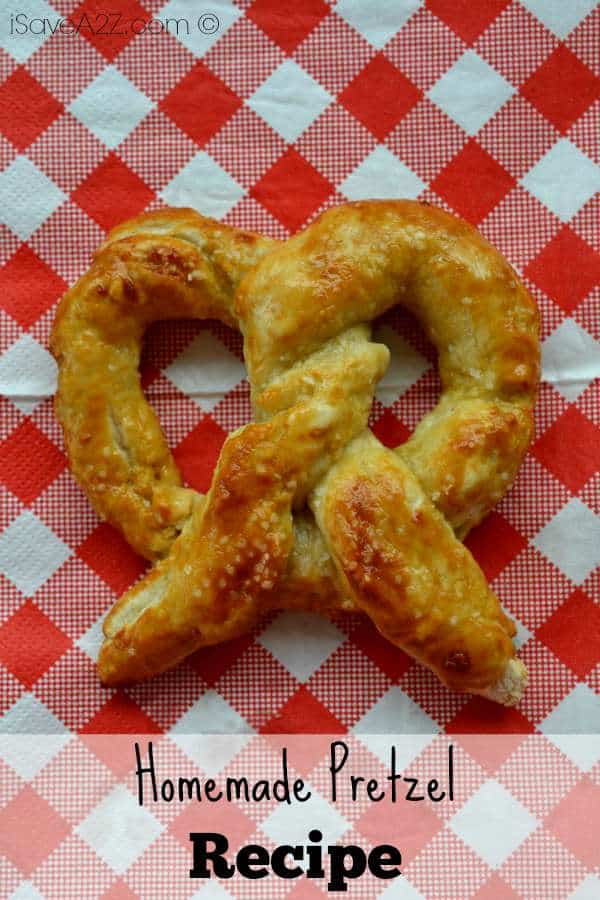 Homemade Pretzel Recipe