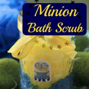 Check our our great DIY tutorial for these Minion themed bath scrubs! If you or someone you know is a fan of the Minions, then you should check this out!
