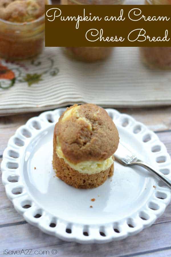 Pumpkin and Cream Cheese Bread