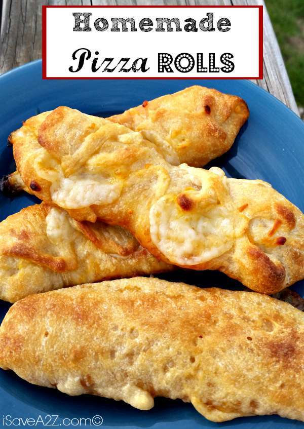 homemade pizza rolls