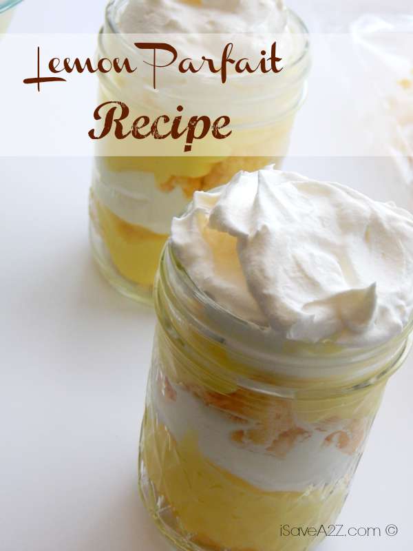 You are going to love this lemon parfait recipe! It's so delicious and easy to make that everyone will want to get their hands on the recipe.