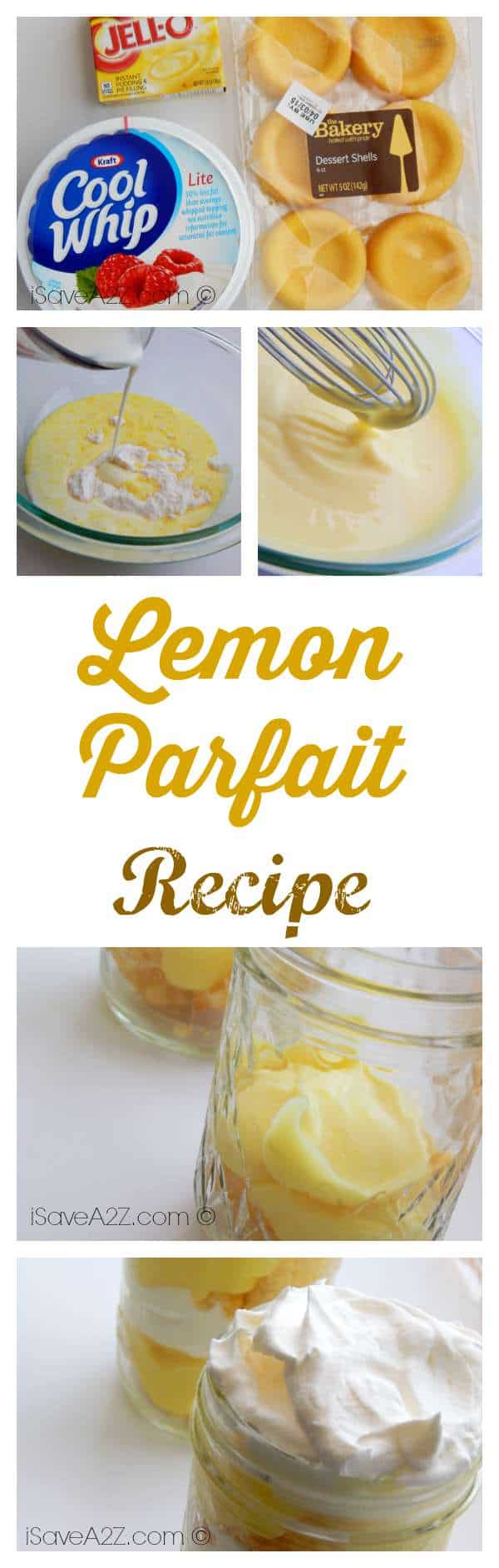 You are going to love this lemon parfait recipe! It's so delicious and easy to make that everyone will want to get their hands on the recipe.