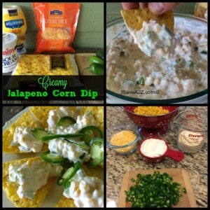 Creamy Jalapeno Corn Dip