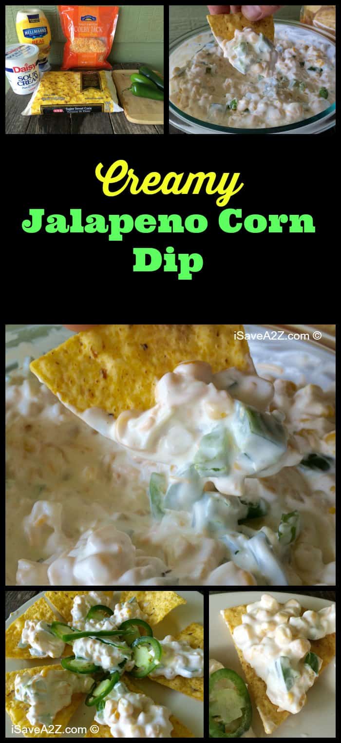 Creamy Jalapeno Corn Dip 