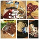 Easy Crockpot Beef Tips Recipe