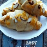 Easy Cheddar Almond Crescents