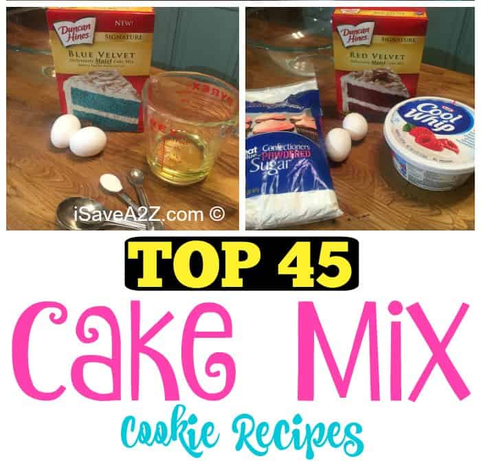 Top 45 Cake Mix Cookie Recipes