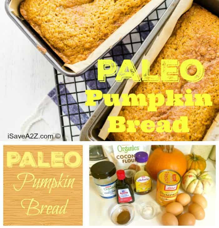 Paleo Pumpkin Bread Recipe