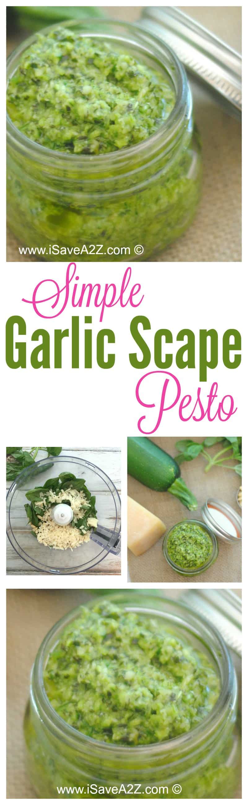 Easy Garlic Scape Pesto Recipe