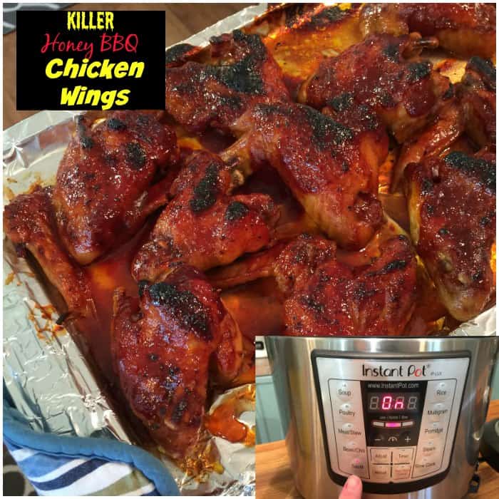 Instant Pot Recipes: Honey BBQ Chicken Wings