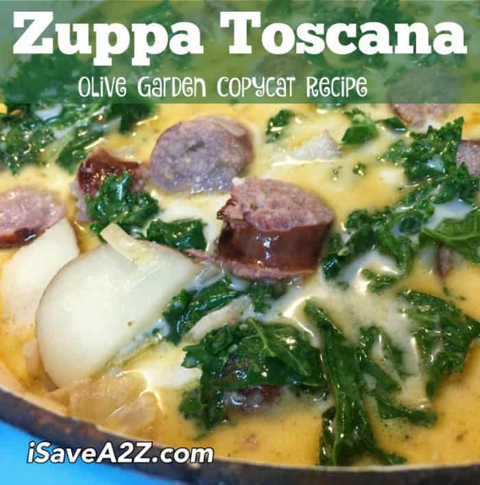 Olive Garden Copycat Recipe for Zuppa Toscana Soup