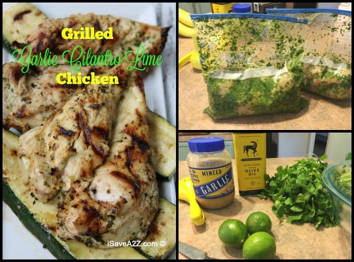 Grilled Garlic Cilantro Lime Chicken Recipe