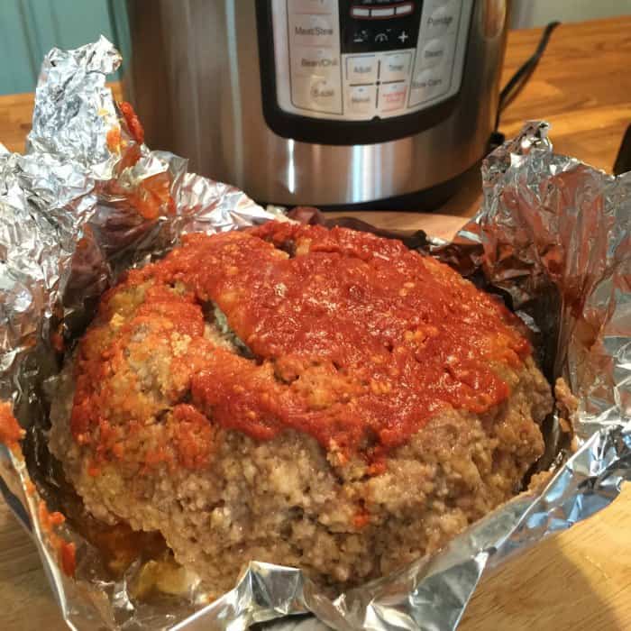 Pressure Cooker Meatloaf