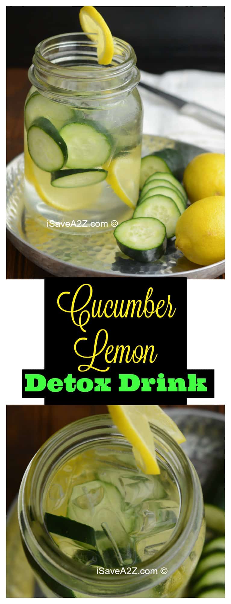 Cucumber Lemon Detox Drink