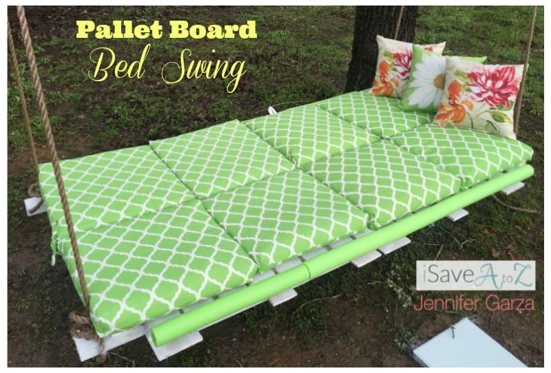DIY Pallet Board Bed Swing Tutorial