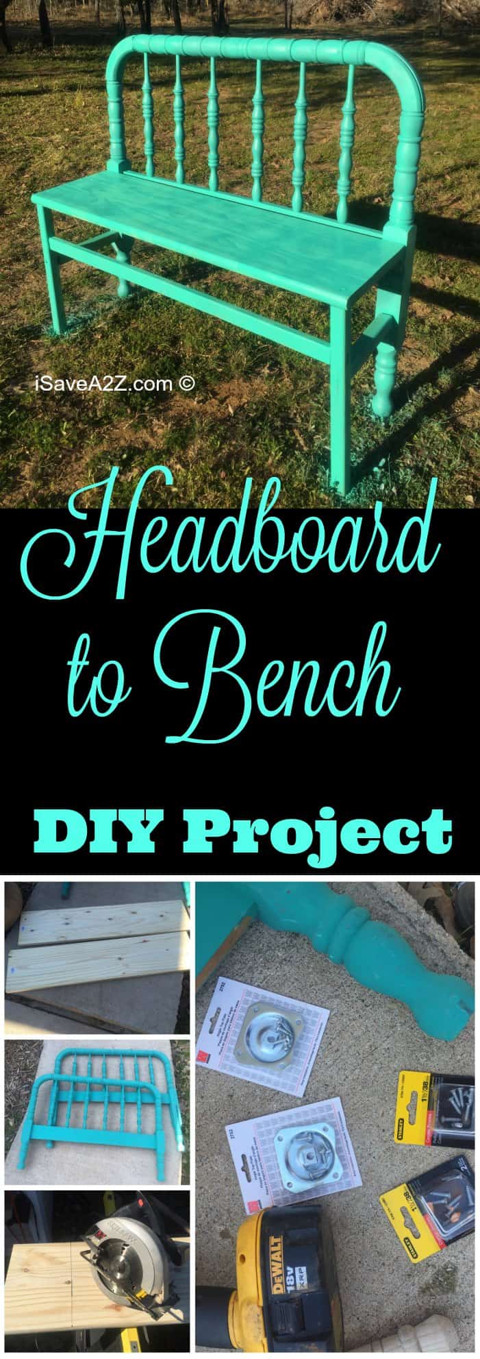 Headboard to Bench DIY Project