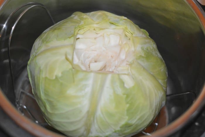 Pressure Cooker Stuffed Cabbage Rolls Recipe