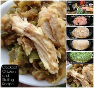 Crockpot Chicken and Stuffing Recipe