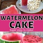 Watermelon cake recipe